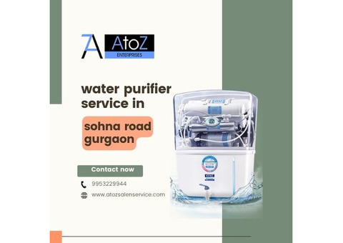 Water Purifier Service in Sohna Road Gurgaon