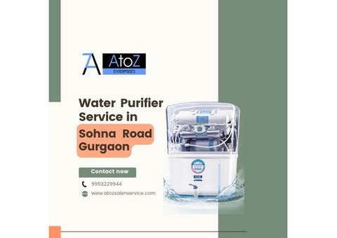 Water Purifier Service in Sohna Road Gurgaon