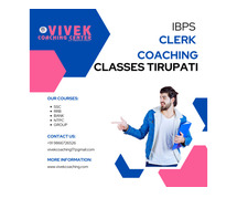 IBPS Clerk Coaching Classes Tirupati