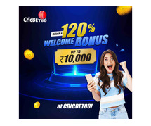 Get 120% Welcome Bonus and Win Big at Cricbet88