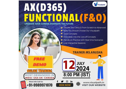 D365 Ax Functional Online Training Free Demo