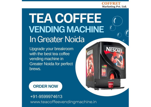 Sip and Savor: Best Tea and Coffee Vending Machines Now in Greater Noida