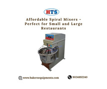 Affordable Spiral Mixers - Perfect for Small and Large Restaurants