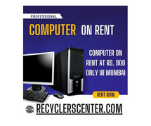 computer on rent at Rs. 900 only in mumbai