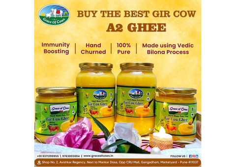 Best Organic A2 Desi Cow Ghee in Mumbai - Grace Of Cows