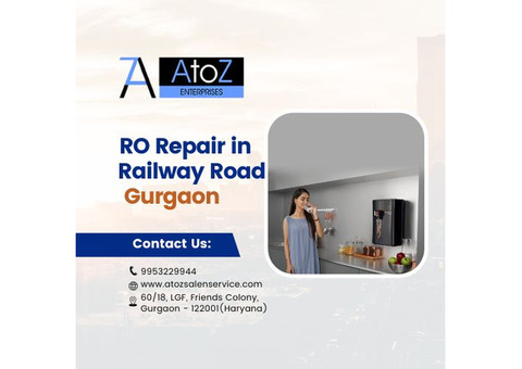 RO Repair in Railway Road Gurgaon