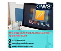Why Choose Android App Development Application 2024?
