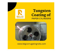 Tungsten Coating of Paper Cylinders