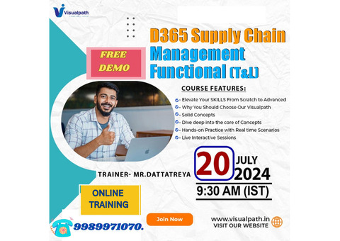 Supply Chain Management Functional (T&L) Online Free Demo