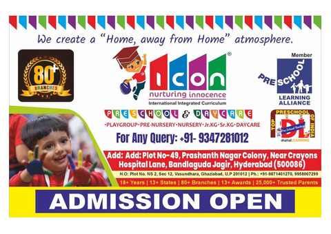 Best Preschool In Bandlaguda Hyderabad