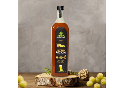 Organic Amla Juice Online - Pureio Farm