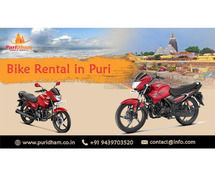 Cheapest Bike Rent In Puri For View Sightseeing In Puridham