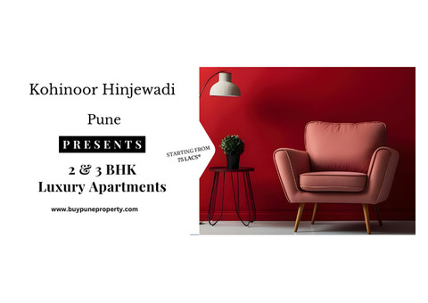 Get Exclusive Apartments at Kohinoor Central Hinjewadi Phase 2 Pune