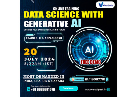 Online FreeDemo Data science & Geneative AI