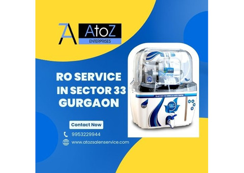 RO Service in Sector 33 Gurgaon