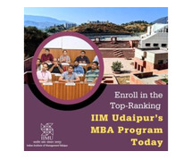 Enroll in the Top-Ranking IIM Udaipur MBA Program Today