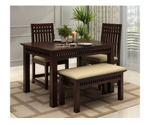 Transform Your Dining Space with Wooden Street's 4 Seater Table Set