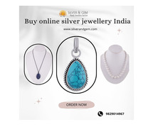 Buy Silver Jewellery Online at Best Prices - Shop Now!