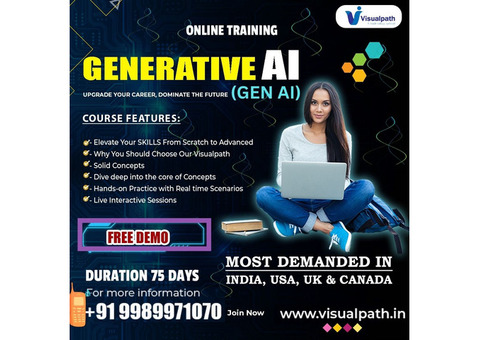 Generative AI Training  |  Generative AI Course in Hyderabad