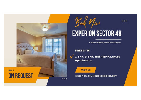 Experion Sector 48 Gurugram - You Deserve The Best House