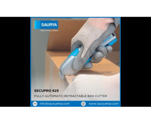 Box Cutter Retractable Utility Knife - Saurya Safety
