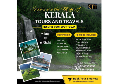 Kerala tours and travels | budget travels in kochi | best tour tour operator in kochi