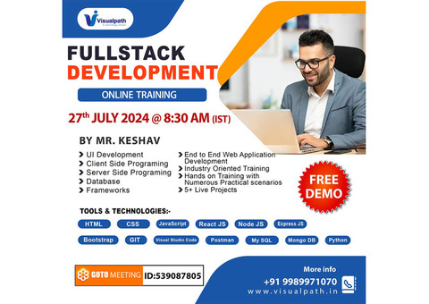 Full Stack Development Online Free Demo