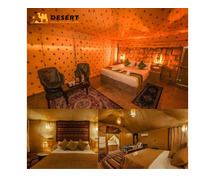 Best Desert Luxury Tents in Sam Sand Dunes Jaisalmer