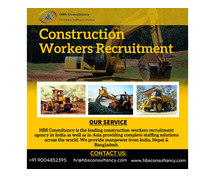 Contact Us for Construction Staff from India