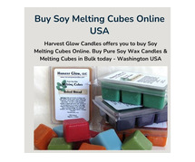 Buy Soy Melting Cubes Online USA - Harvest Glow Candles