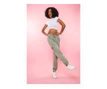 Trendy Women's Cargo Joggers - Functional and Fashionable