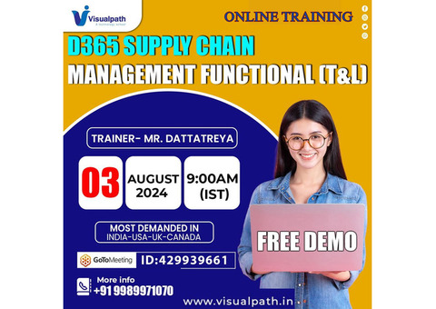 Supply Chain Management (T&L)  D365 Online Free Demo