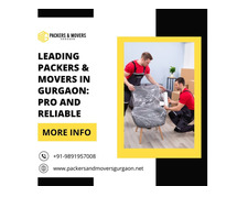 Leading Packers and Movers in Gurgaon: Pro and Reliable