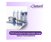 PCD Franchise for Injectable range | Saturn formulations