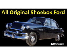 Magnificent 1951 Ford Custom: Original Paint, Interior 15,000 Original Miles ~ Ready for Shows!