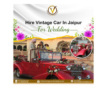 vintage car for wedding