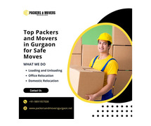 Top Packers and Movers Gurgaon in for Safe Moves