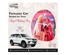 Fortuner Booking for Wedding in Jaipur | Fortuner for Wedding