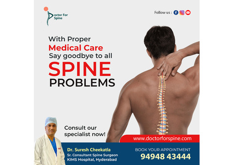 Best spine surgeon in hyderabad - Dr. Suresh cheekatla