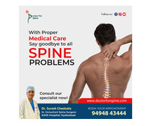 Best spine surgeon in hyderabad - Dr. Suresh cheekatla