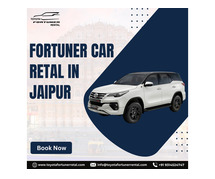 Fortuner booking for wedding price in jaipur