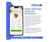 Custom mobile app development and design