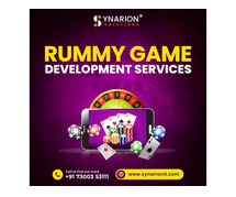 Get Rummy Game Development Services