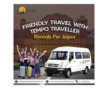 luxury tempo traveller in jaipur