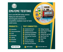 Reliable EMI and EMC Testing Services in Delhi