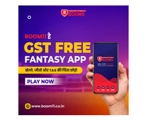 Boom11 है GST Free Fantasy App