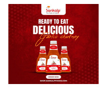 Ready to eat food :Sankalp Garlic Chutney