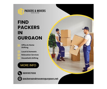 Find Best Packers and Movers in Gurgaon