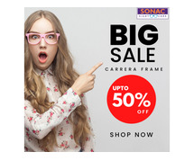 Get Up to 50% Off Carrera Half-Eye Frames!