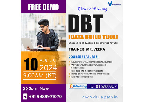 Online FREE DEMO on DBT (Data Build Tool)